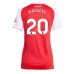 Arsenal Noni Madueke #20 Hjemmedrakt Dame 2025-26 Kortermet